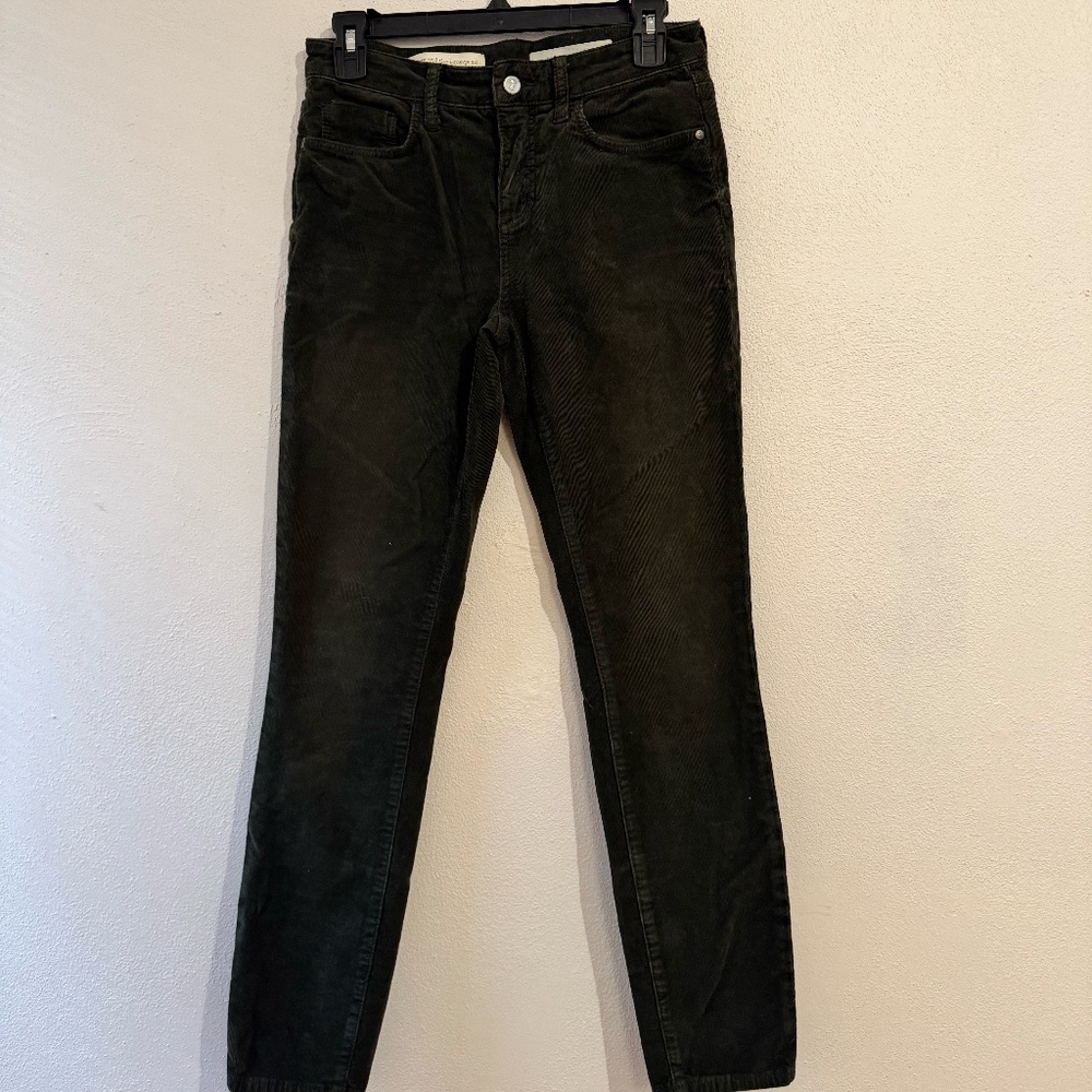 Pilcro and the Letterpress Corduroy Pants – Size 27 faded black/grey
